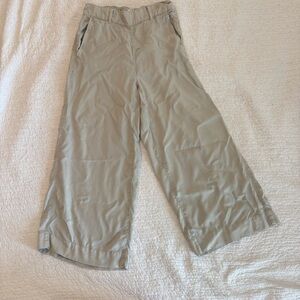 Joie Light Gray Elastic Waist Pants